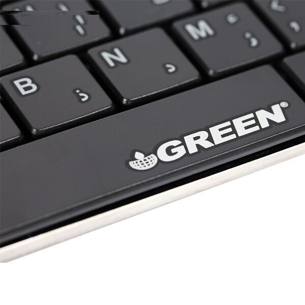 کیبورد بی‌سیم گرین مدل GK-102W با حروف فارسی